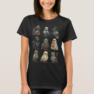 Camiseta Geon Bird Soky Bruja Boo Zombie Halloween Niños &a