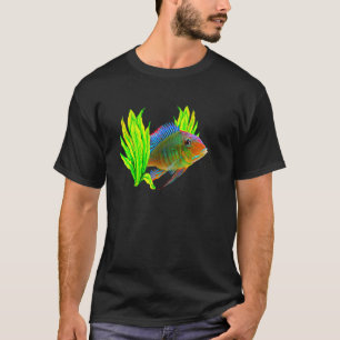 Camiseta Geophagus Eartheater Cichlid Aquarium Keepers Fish