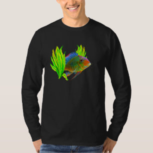 Camiseta Geophagus Eartheater Cichlid Aquarium Keepers Fish