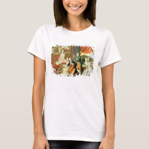Camiseta George, 3ro conde Cowper, con la familia de Charle