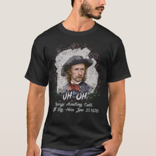 Camiseta George Armstrong Custer pequeño cuerno grande
