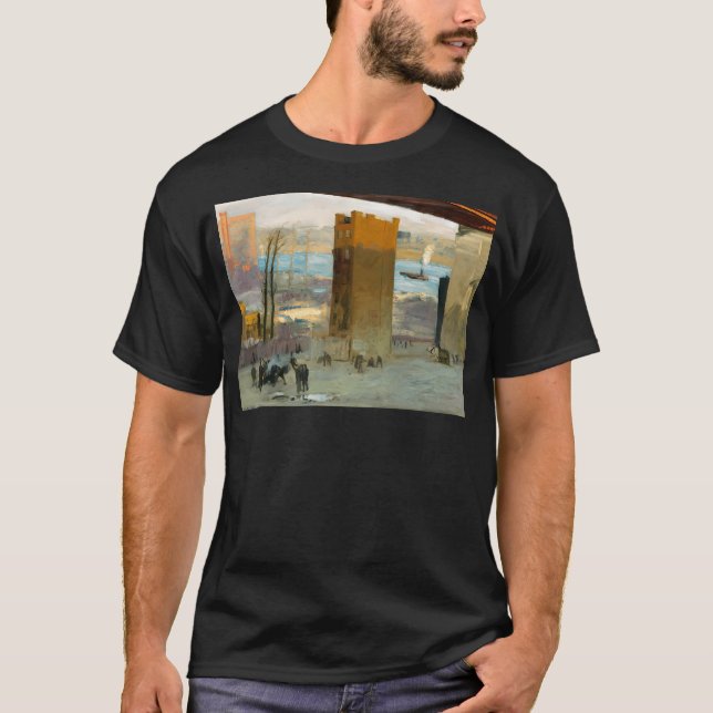 Camiseta George Bellows - El solitario Tenmiento (Anverso)