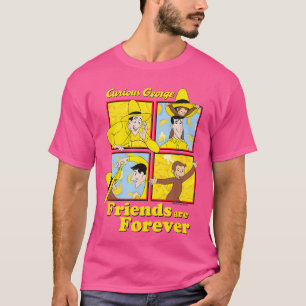 Camiseta George el curiosoEl hombre con el sombrero amarill