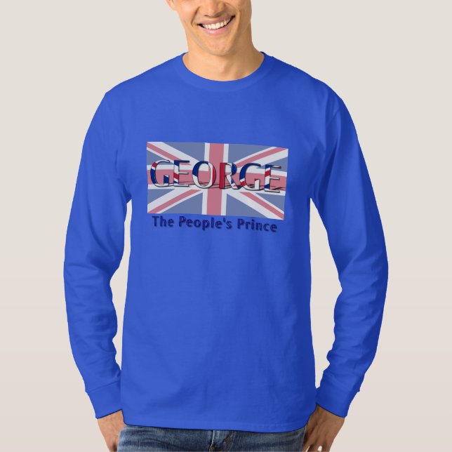 Camiseta George - el príncipe de la gente (Anverso)