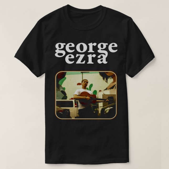 Camiseta George Ezra Fan Music (Diseño del anverso)