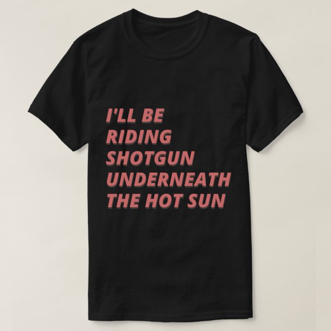 Camiseta George Ezra Shotgun (Diseño del anverso)