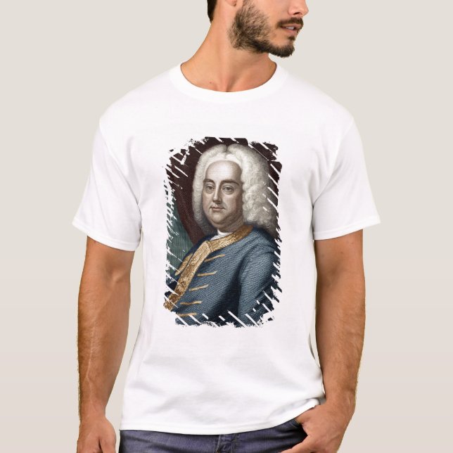 Camiseta George Federico Handel, grabado por Thomson (Anverso)