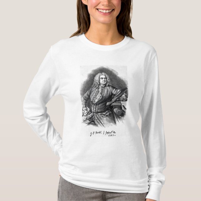 Camiseta George Frederick Handel, 1749 (Anverso)