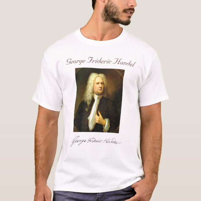 CAMISETA GEORGE FRIDERIC HANDEL (Anverso)