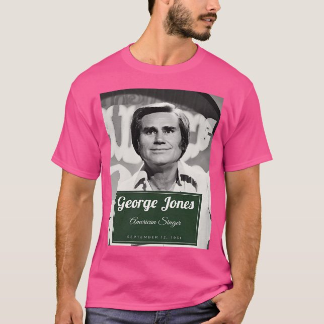 Camiseta George Jones (Anverso)