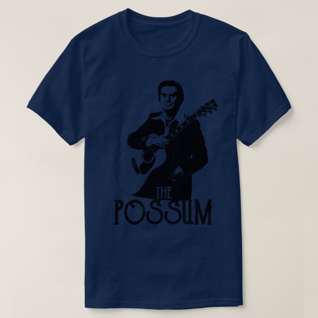 Camiseta George Jones El Possum 1 (Diseño del anverso)