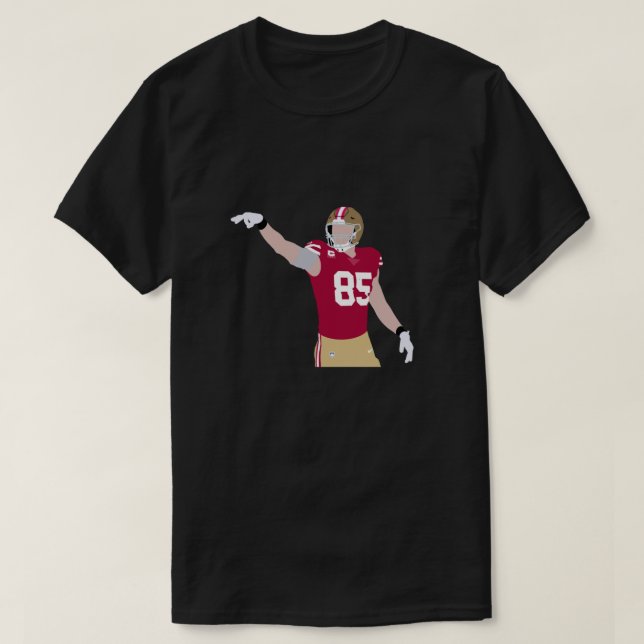 Camiseta George Kittle Classic T-Shirt (Diseño del anverso)