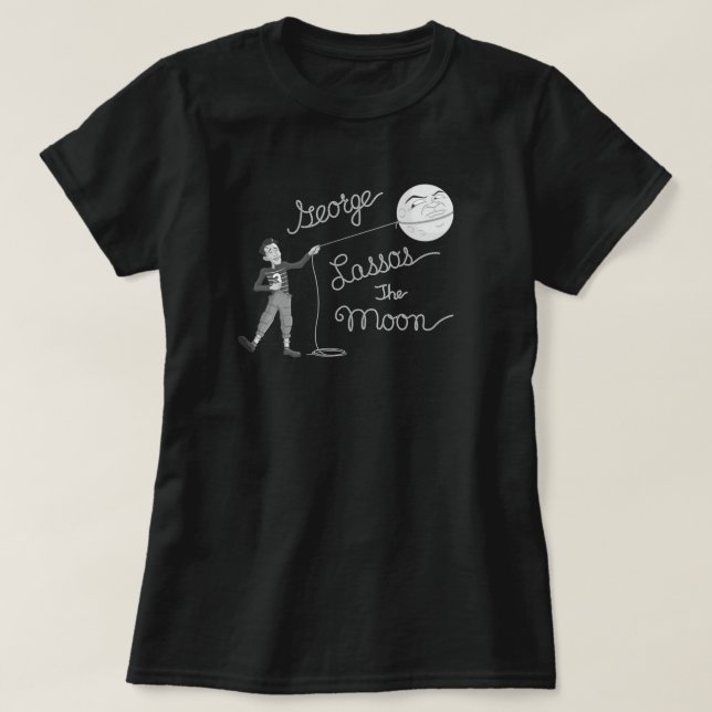 Camiseta George Lassos la Luna (Diseño del anverso)
