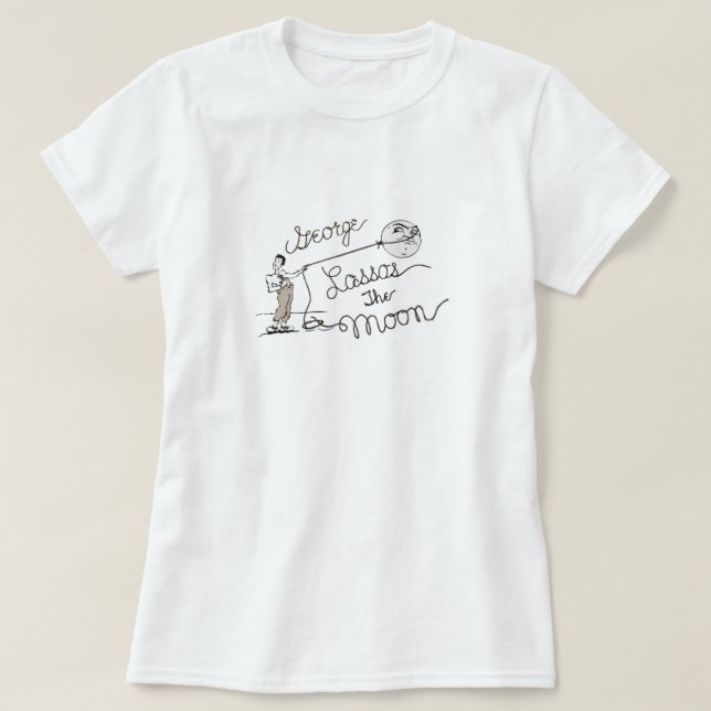 Camiseta George Lassos the Moon, It's a wonderful life, Geo (Diseño del anverso)