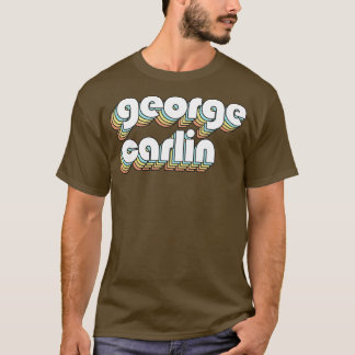 Camiseta George lin Retro Typography Style Faded Style