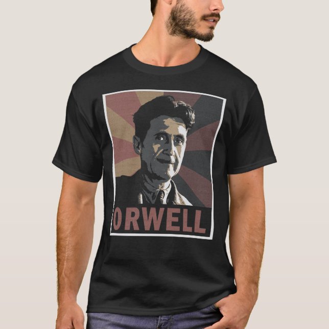 Camiseta George Orwell (Anverso)