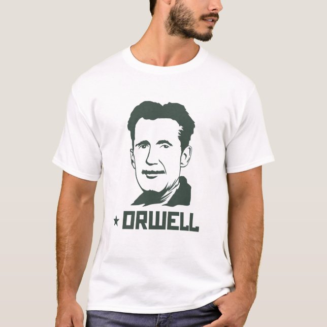 Camiseta George Orwell 84 1984 jerséis (Anverso)