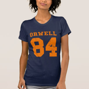 Camiseta George Orwell 84 1984 jerséis