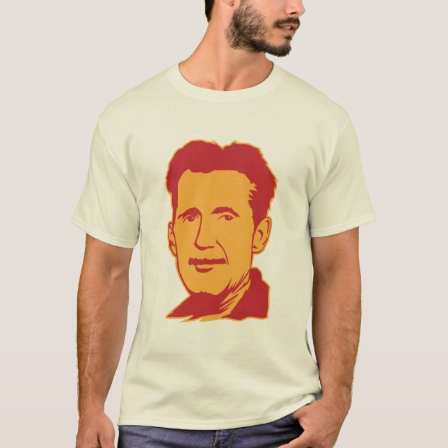 Camiseta George Orwell 84 1984 jerséis (Anverso)