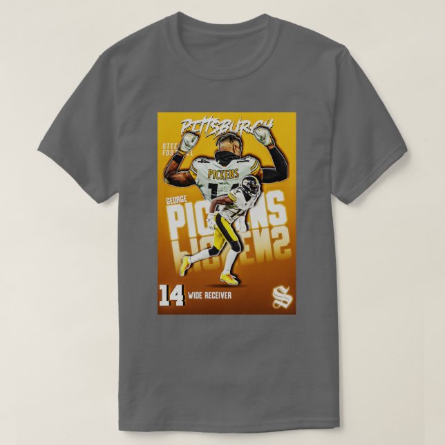 Camiseta George Pickens 14 (Diseño del anverso)