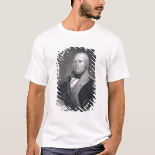 Camiseta George Rogers Clark (1752-1818) grabado por Thomas