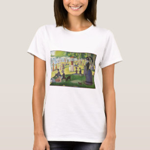 Camiseta George Seurat un domingo en La Grande Jatte famoso