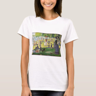 Camiseta George Seurat un domingo en La Grande Jatte famoso