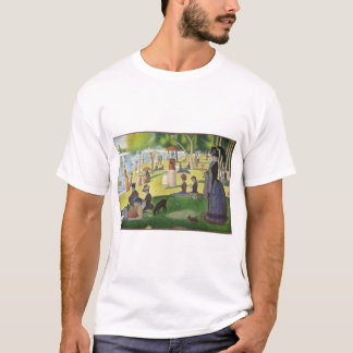Camiseta George Seurat un domingo en La Grande Jatte famoso