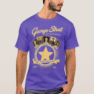 Camiseta George Strait 50º ANIVERSARIO 1975 - 2025 GRACIAS 