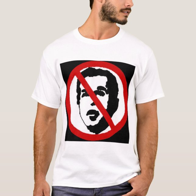 Camiseta George W. Bush chupa (Anverso)