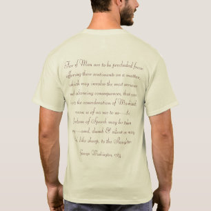 Camiseta George Washington