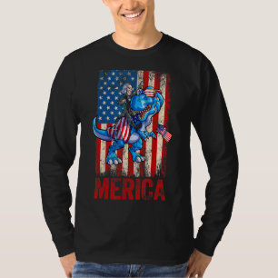 Camiseta George Washington 4 De Julio Dino Boys Hombres Ame
