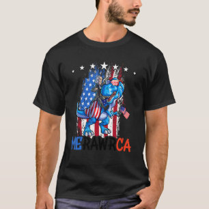 Camiseta George Washington 4 De Julio Dino Boys Hombres Ame