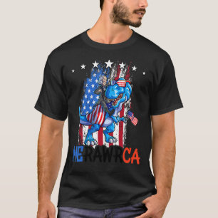 Camiseta George Washington 4 De Julio Dino Boys Hombres Ame