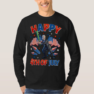 Camiseta George Washington 4 De Julio Mujeres Hombres Estad