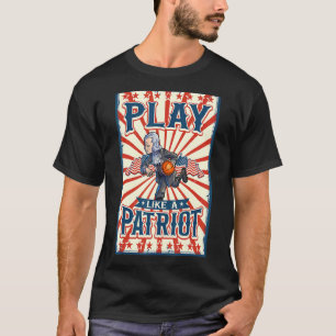 Camiseta George Washington 4 De Julio Mujeres Hombres Estad