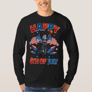 Camiseta George Washington 4 De Julio Mujeres Hombres Estad