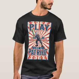 Camiseta George Washington 4 De Julio Mujeres Hombres Estad