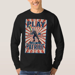 Camiseta George Washington 4 De Julio Mujeres Hombres Estad