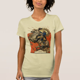 Camiseta George Washington a caballo