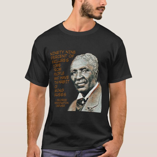 Camiseta George Washington Carver - El 99% De (Anverso)