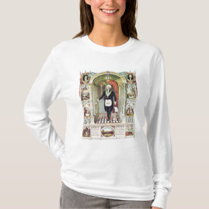 Camiseta George Washington como Freemason