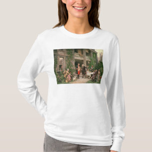 Camiseta George Washington en el jardín de Bartram