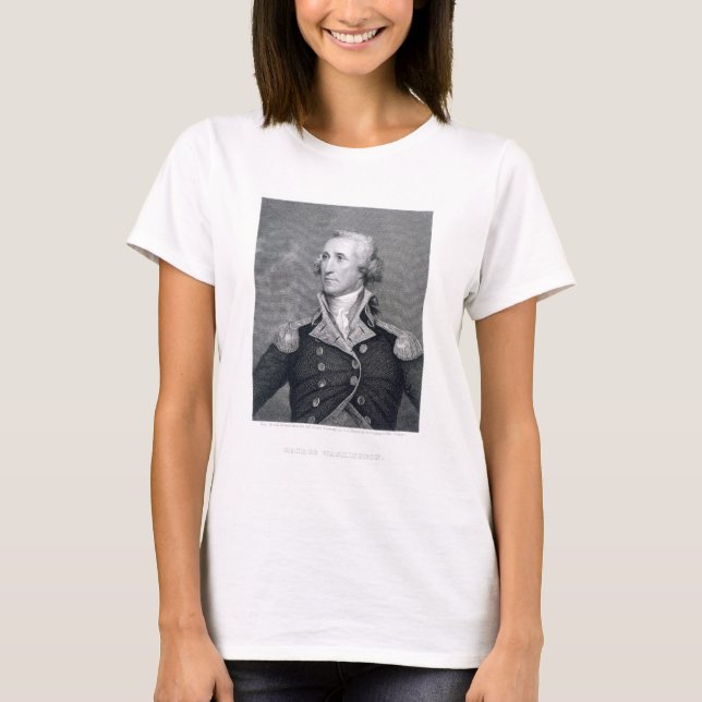 Camiseta George Washington, engraved by Asher Brown Durand (Anverso)