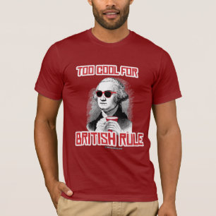 Camiseta George Washington era demasiado fresco para la