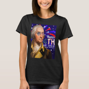Camiseta George Washington Gafas De Sol 4 De Julio Diseño