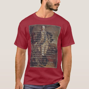 Camiseta George Washington: Los dientes de la libertad de