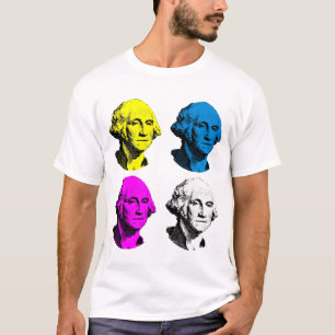 Camiseta George Washington -- Multi coloreada