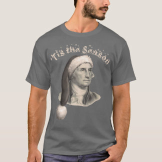Camiseta George Washington Navidades Santa Hat This Seas