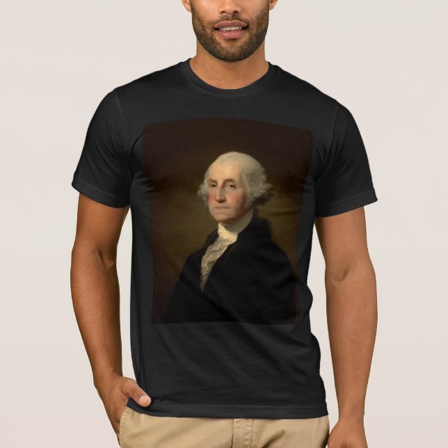 Camiseta George Washington Primer presidente norteamericano (Anverso)